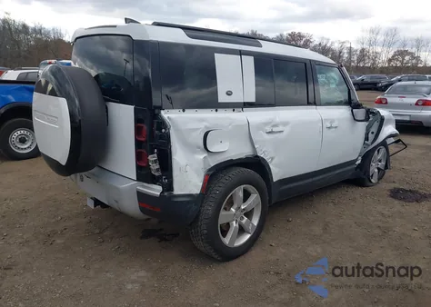 2024 Land Rover Defender 110 P300 z USA, uszkodzony, nr VIN SALEJ7EXXR2289786